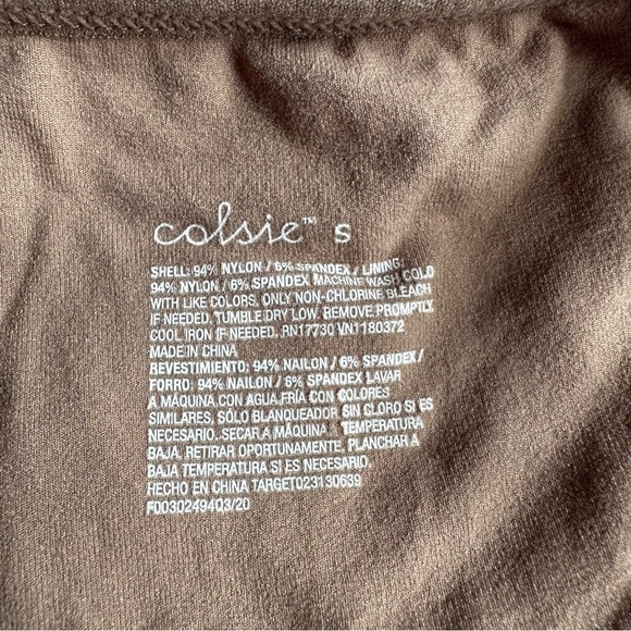 Colsie Brown Bralette Adjustable Tank Top Size Small - Picture 5 of 5